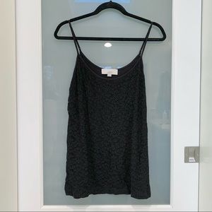 LOFT Maternity Lace Camisole (Black) Size MM